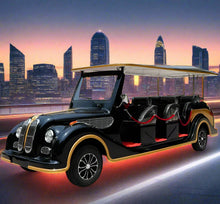 Load image into Gallery viewer, Electric Vintage Royal Golf Cart 6+2 Seater