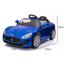 Load image into Gallery viewer, Kids Ride on Maserati Ghibli Painted Age 3-8 years - E-Scooter UAE Hub