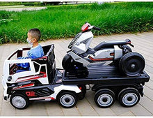 Load image into Gallery viewer, kids Ride On Truck With Trailer BDQ2020 Age 2-6 Years - E-Scooter UAE Hub