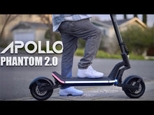 Load and play video in Gallery viewer, Apollo Phantom  Electric Scooter -Space Gray 52V 1750W Dual