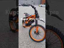 Load and play video in Gallery viewer, Kugoo Wish 02 Pro 2500W Electric Off-Road Bike