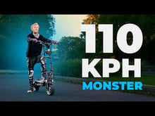 Load and play video in Gallery viewer, Mars 11 GTR Electric Scooter 72V 45Ah 2000W Dual Motor NFC