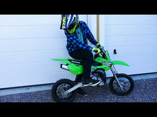 Load and play video in Gallery viewer, 2026 Kawasaki KX65 kids & Teens Dirt Bike Age 7-16