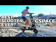 Load and play video in Gallery viewer, Mars GT Hyper Electric Scooter Off-Road 72V 33Ah 2000w Dual motors