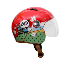Load image into Gallery viewer, Kids Half Face Safety Helmet – Red Age 7-12