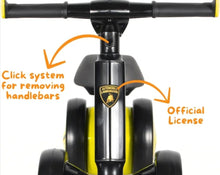 Load image into Gallery viewer, Lamborghini Balance Bike 4Wheels – Officially Licensed for kids Age 18 Months up