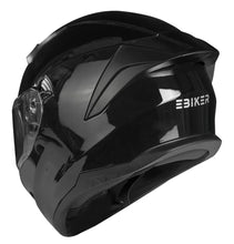 Load image into Gallery viewer, EBIKER Full Face Helmet – Glossy Black
