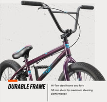 Load image into Gallery viewer, Mongoose 20" Legion L10 Freestyle BMX Bike - Blue