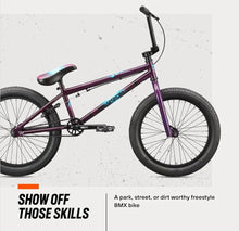 Load image into Gallery viewer, Mongoose 20" Legion L10 Freestyle BMX Bike - Blue