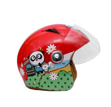 Load image into Gallery viewer, Kids Half Face Safety Helmet – Red Age 7-12