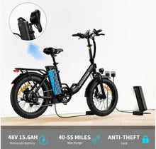 Load image into Gallery viewer, Windhorse W4B Electric Bicycle 48V 15.6Ah 750W