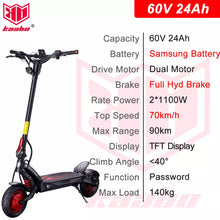 Load image into Gallery viewer, Kaabo Mantis King GT Electric Scooter - E-Scooter UAE Hub
