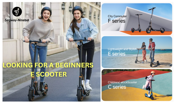 Ninebot Segway E & F Series – The Perfect Beginner E-Scooter for UAE City Riders