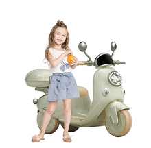 Load image into Gallery viewer, Kids Electric Motorbike,6V Powered Ride Motorcycle with Training Wheels 2-6 Years Boys &amp;  Girls

