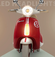 Load image into Gallery viewer, Vintage Vespa Electric Scooty with Light &amp; Music Age 1-3 years
