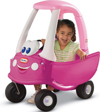 Load image into Gallery viewer, Little Tikes Princess Cozy Coupe Kids Ride-On in Pink &amp; White Age 2-5 years
