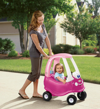 Load image into Gallery viewer, Little Tikes Princess Cozy Coupe Kids Ride-On in Pink &amp; White Age 2-5 years
