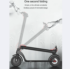 X7 Stylish foldable Electric Scooter With Removable Battery 2025 new design