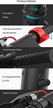 Load image into Gallery viewer, X7 Stylish foldable Electric Scooter With Removable Battery 2025 new design
