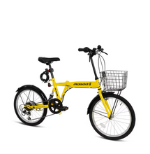 Load image into Gallery viewer, Mogoo Icon 20 Folding City Bike Yellow
