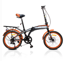 Load image into Gallery viewer, New 16/20 Inch Folding Bicycle – 7 Speed
