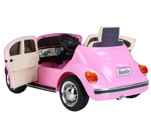 Load image into Gallery viewer, Volkswagen Beetle Kids Electric Ride On Car - Pink Age 3+
