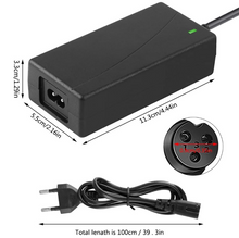 Load image into Gallery viewer, Hoverboard Charger Electric Scooter Charger, 42V 2A
