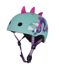Load image into Gallery viewer, Micro Helmet 3D Dragon Theme, Scooting, Cycling, Skating, 5 Years+

