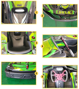 High-Speed Adult Electric Go-Kart Racing Pedal Kart Adults Battery Powered Electric Go Kart For Commercial Use