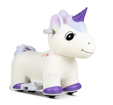 Load image into Gallery viewer, Spartan Unicorn 6V Plush Electric Ride On Age 3+

