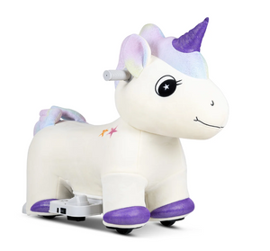 Spartan Unicorn 6V Plush Electric Ride On Age 3+