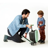 Load image into Gallery viewer, Micro Luggage Junior – Scooter with Built-In Suitcase Kids Age 2-5 years

