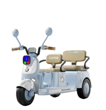 Load image into Gallery viewer, Kids Ride on Electric Tricycle Double Seat with Remote –Age 2-7 Years
