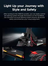 Load image into Gallery viewer, ENGWE Y600 Electric Scooter 48V 18Ah 600W wide deck - E-Scooter UAE Hub
