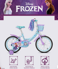 Load image into Gallery viewer, Spartan 12" Disney Frozen Ice Magic Bicycle Kids Age 3-7 Years
