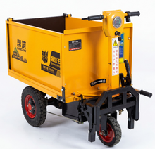 Load image into Gallery viewer, Electric Truck with Square Bucket 1000W Heavy Duty Mini Dumper, mini Wearhouse indoor stock mover  (Capacity 1 Ton )
