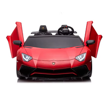 Load image into Gallery viewer, Licensed Lamborghini Aventador SV Big Luxury Electric Car 24v Adult-Double Child Age 2-14
