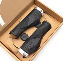 Load image into Gallery viewer, PROPALM F1980EP2 Ergonomic Bicycle Handlebar Grips, Anti-Slip Aluminum Locking Accessory for City Bike, Scooter, MTB
