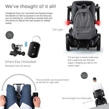 Load image into Gallery viewer, Whill C2 Premium Compact Mobilty E scooter
