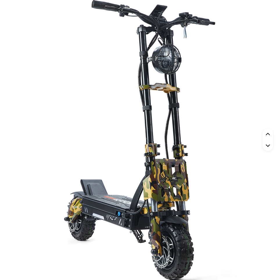 Mars 11 GTR Electric Scooter 72V 45Ah 2000W Dual Motor NFC