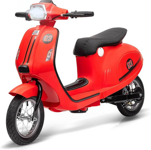 Kids Rideon 24V Vespa Bike XXL Electric Scooty 350W Age 5-10