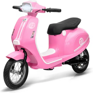 Kids Rideon 24V Vespa Bike XXL Electric Scooty 350W Age 5-10