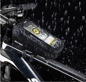 Wildman 1L quick release touch screen waterproof bike front bag - E-Scooter UAE Hub