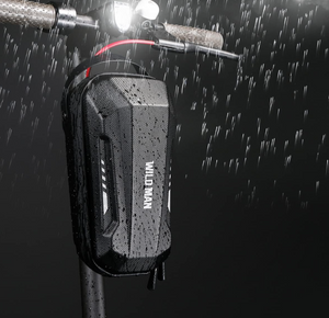 WILD MAN Quick Release Hard Shell Rainproof Scooter Storage Bag 2L