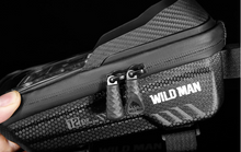 Load image into Gallery viewer, WILDMAN 1L Waterproof Bike Frame Bag Touch Screen - E-Scooter UAE Hub
