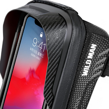 Load image into Gallery viewer, WILDMAN 1L Waterproof Bike Frame Bag Touch Screen - E-Scooter UAE Hub
