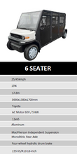 Load image into Gallery viewer, Air conditioned Golf car 6 seater - E-Scooter UAE Hub
