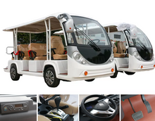 Load image into Gallery viewer, Electric Tour Shuttle 75V with 8-10 Seats Sightseeing Bus
