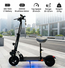 Load image into Gallery viewer, RW Mid Range Electric Scooter 48V 10Ah 2000W
