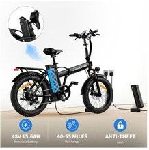 Load image into Gallery viewer, Windhorse W4A Electric Bicycle 48V 15.6Ah 720W
